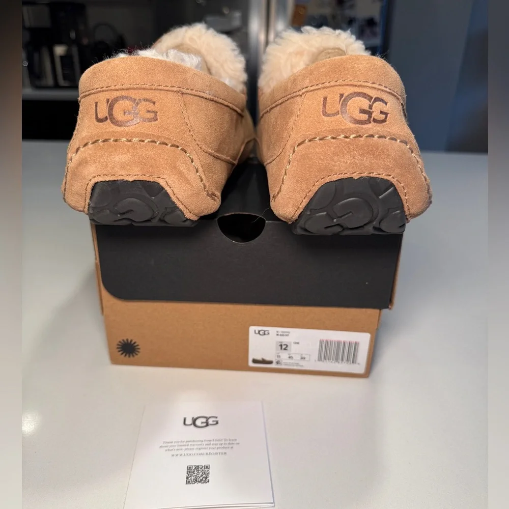 UGG - Men’s Ascot Slipper in Chestnut - US 12 - Picture 4 of 15